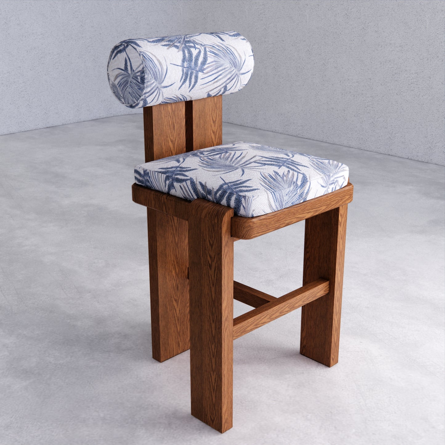 "TROPIKA" Wooden Accent Chair