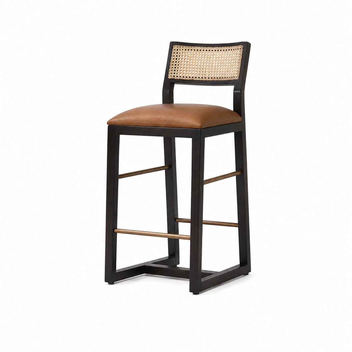 Cane Back Bar Chair