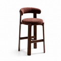 Terracotta Curve Bar Chair