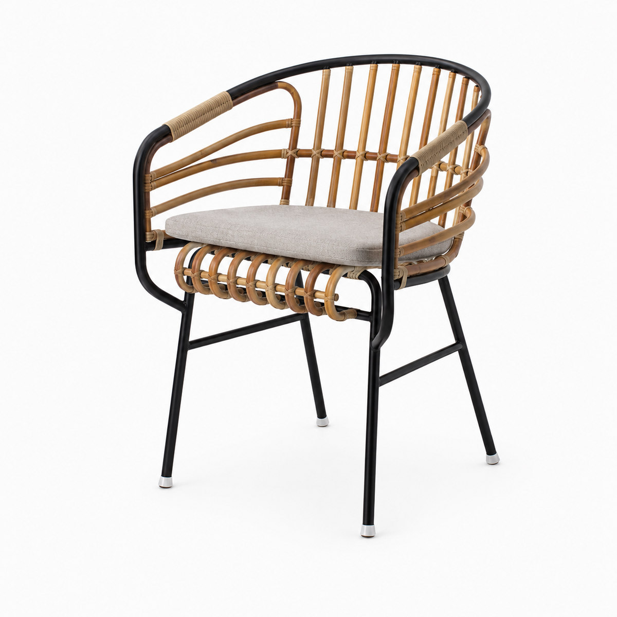 Rattan Tub Dining Chair