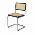 Chrome Cane Dining Chair