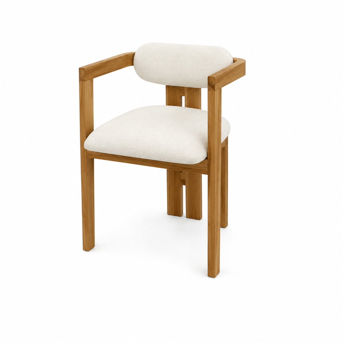 Ivory Carver Dining Chair