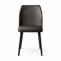 Noir Leather Dining Chair