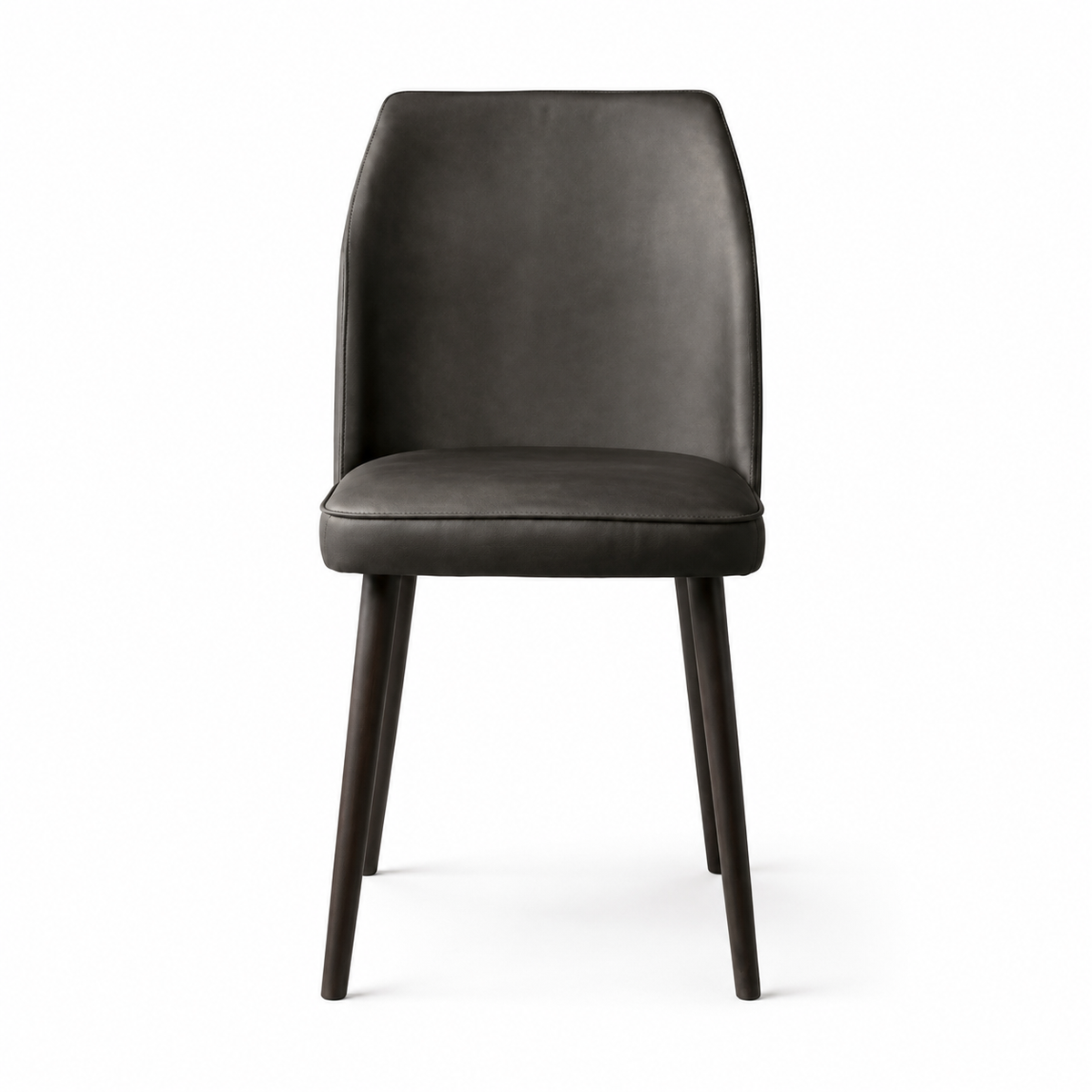Noir Leather Dining Chair