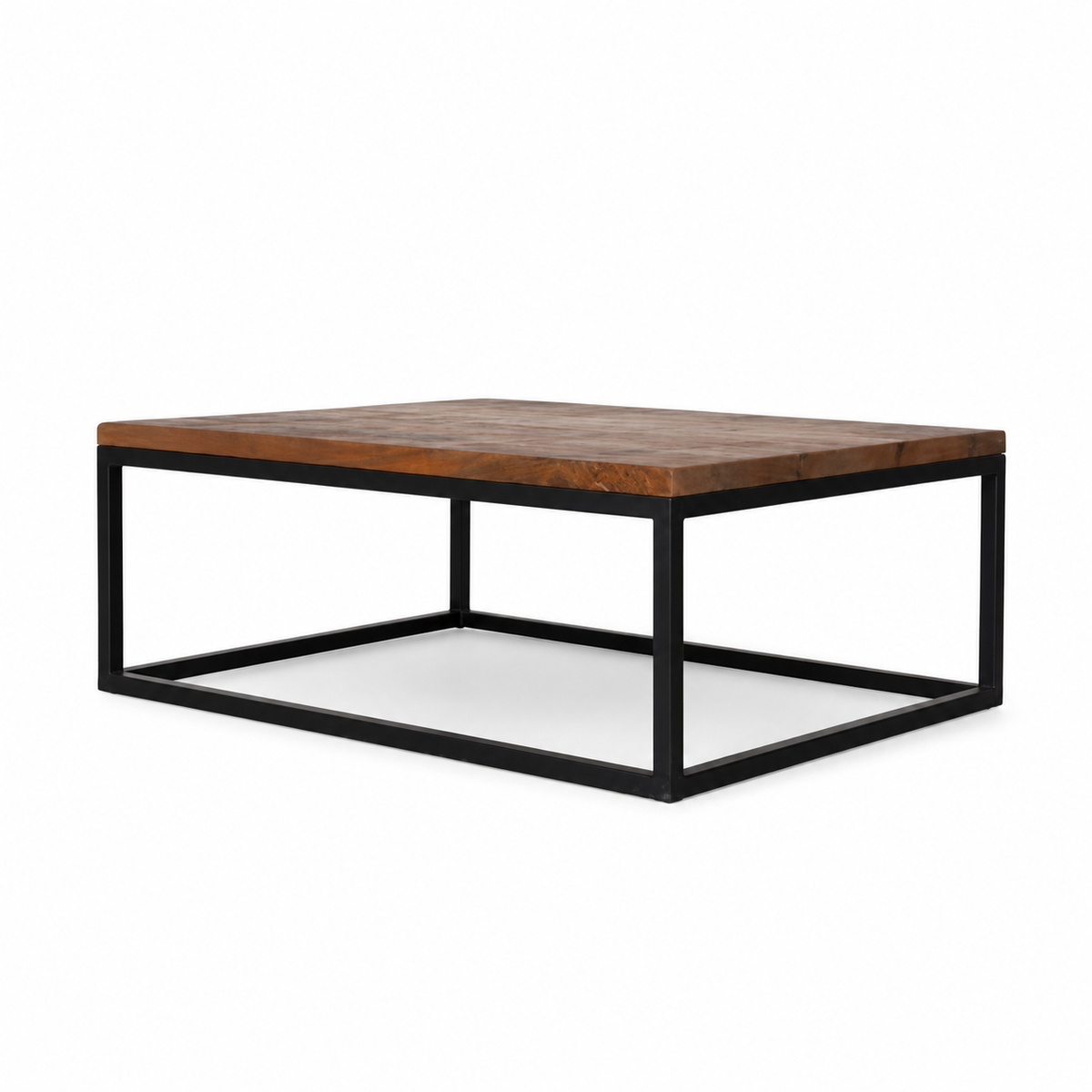 Teak Frame Coffee Table