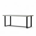 Stone Steel Dining Table