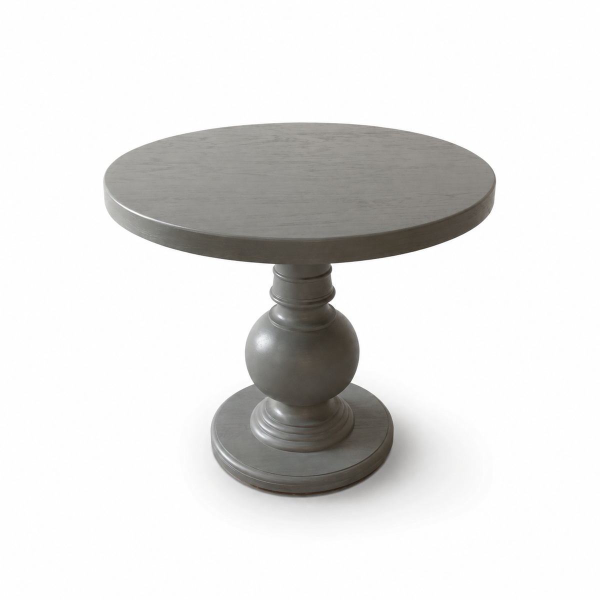 Grey Pedestal Dining Table