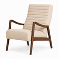 Channel Back Lounge Chair