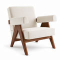 Ivory Sling Lounge Chair
