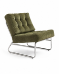 Olive Sled Lounge Chair