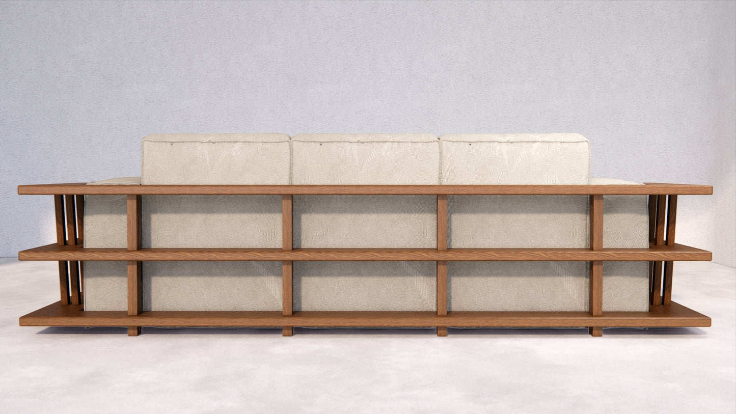 "KANSO" Sofa & Shelving System