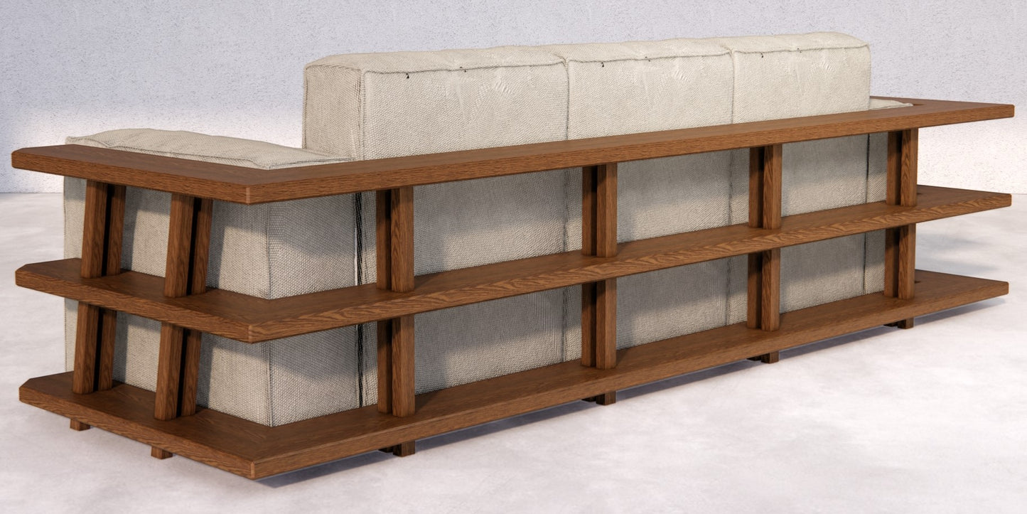 "KANSO" Sofa & Shelving System