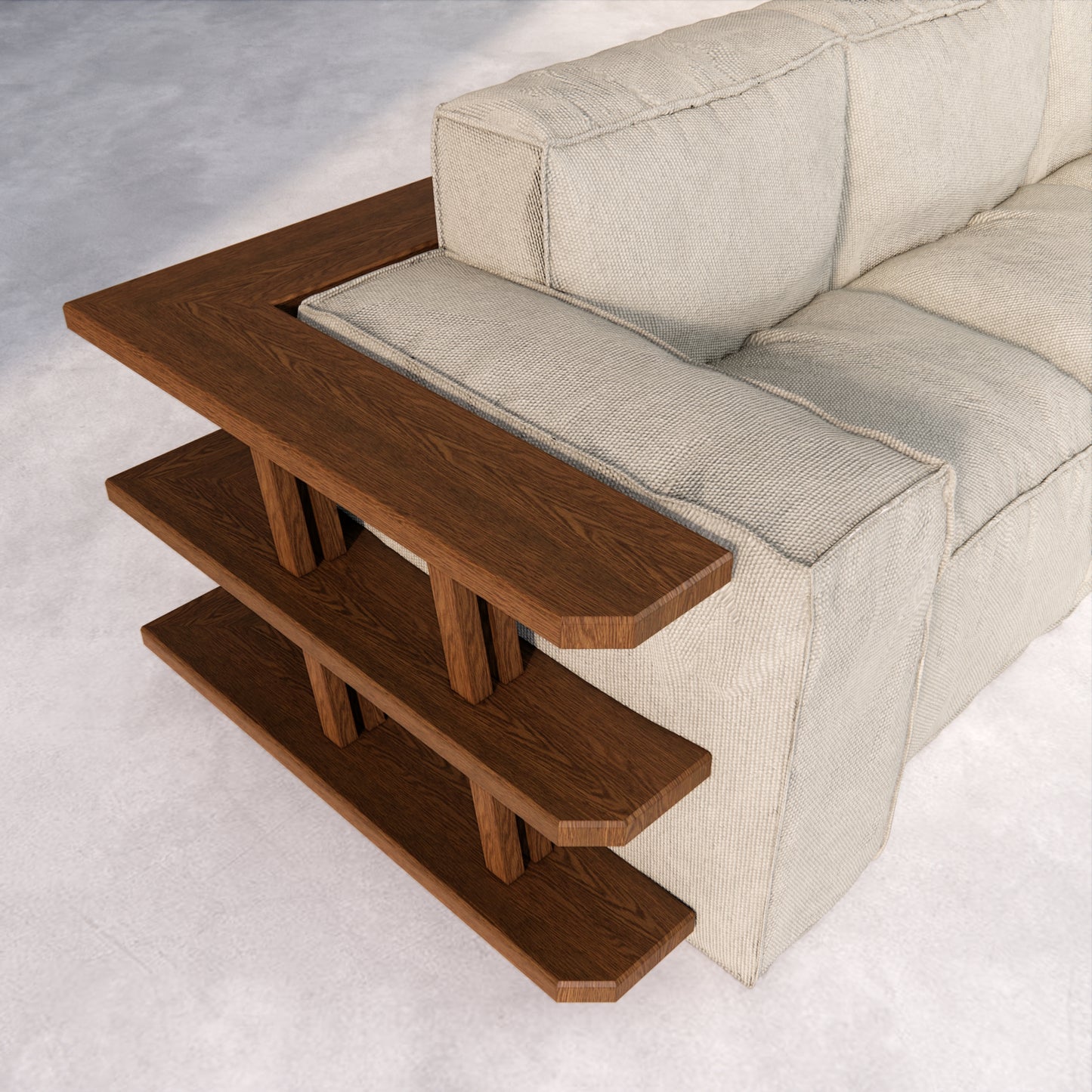 "KANSO" Sofa & Shelving System