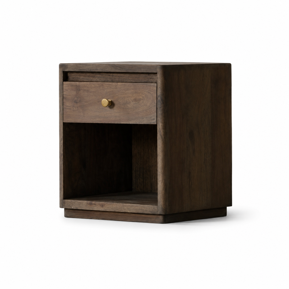 Open Shelf Side Table