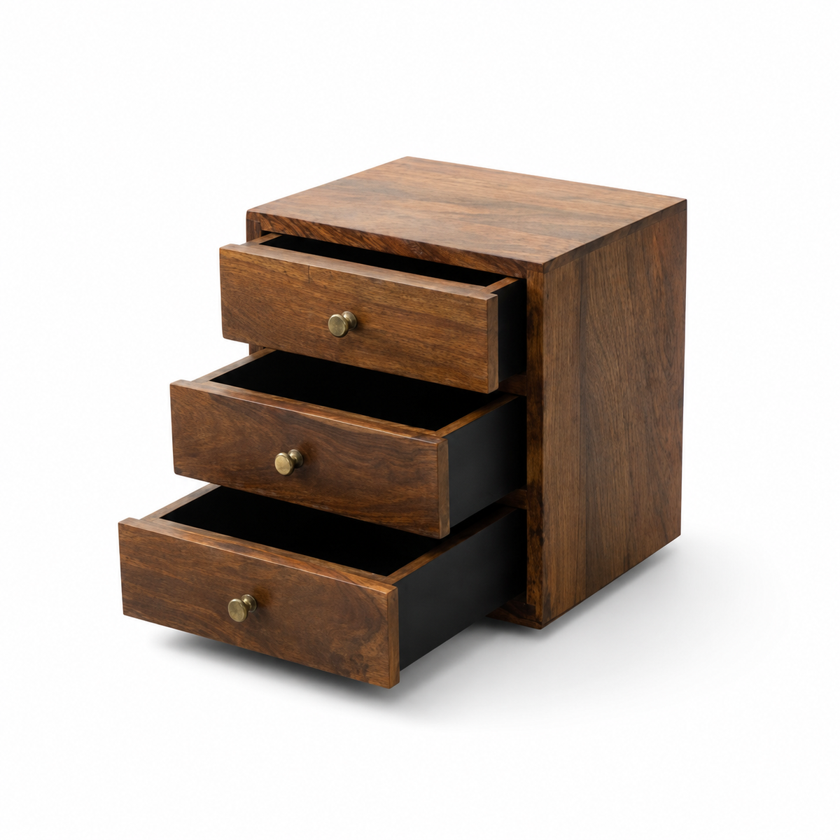 Three Drawer Side Table