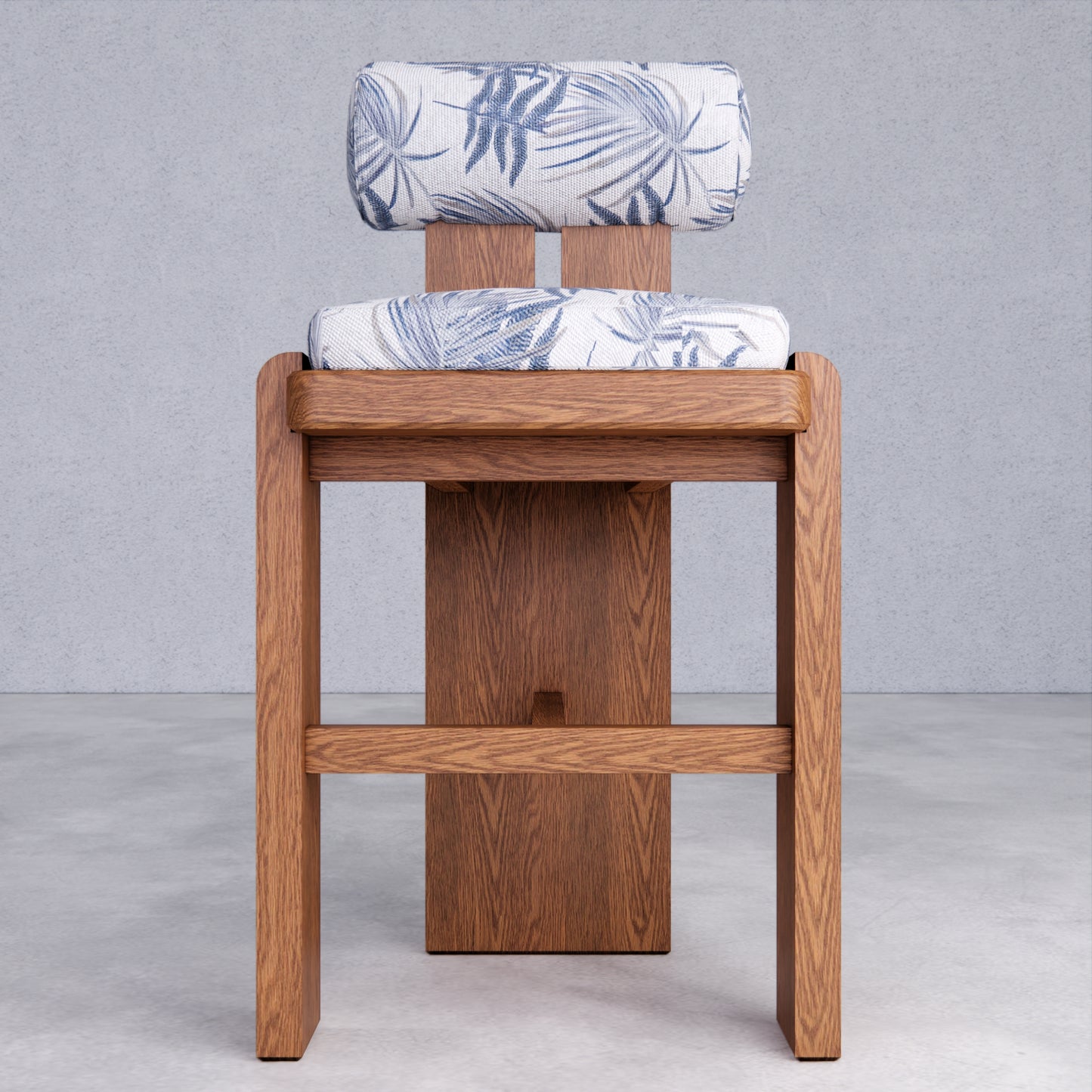 "TROPIKA" Wooden Accent Chair