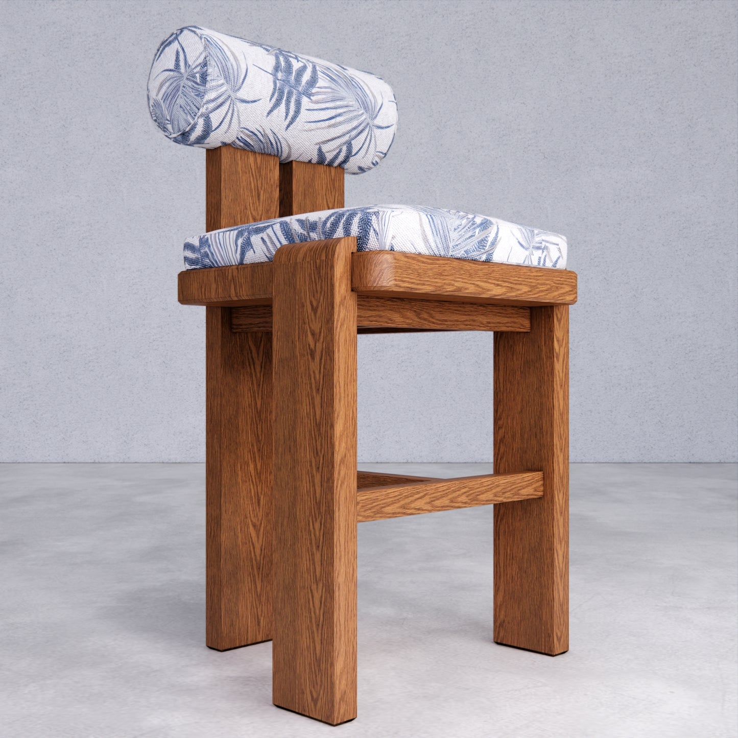 "TROPIKA" Wooden Accent Chair