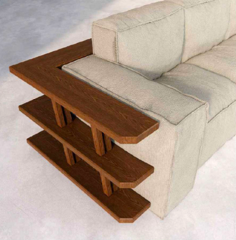 "KANSO" Sofa & Shelving System