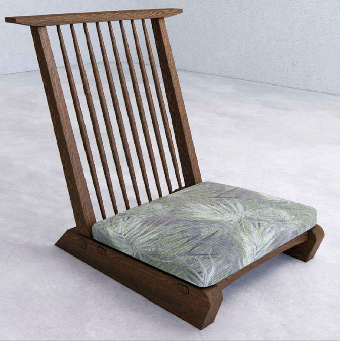 "ZENITH" Floor Lounge Chair