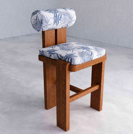"TROPIKA" Wooden Accent Chair
