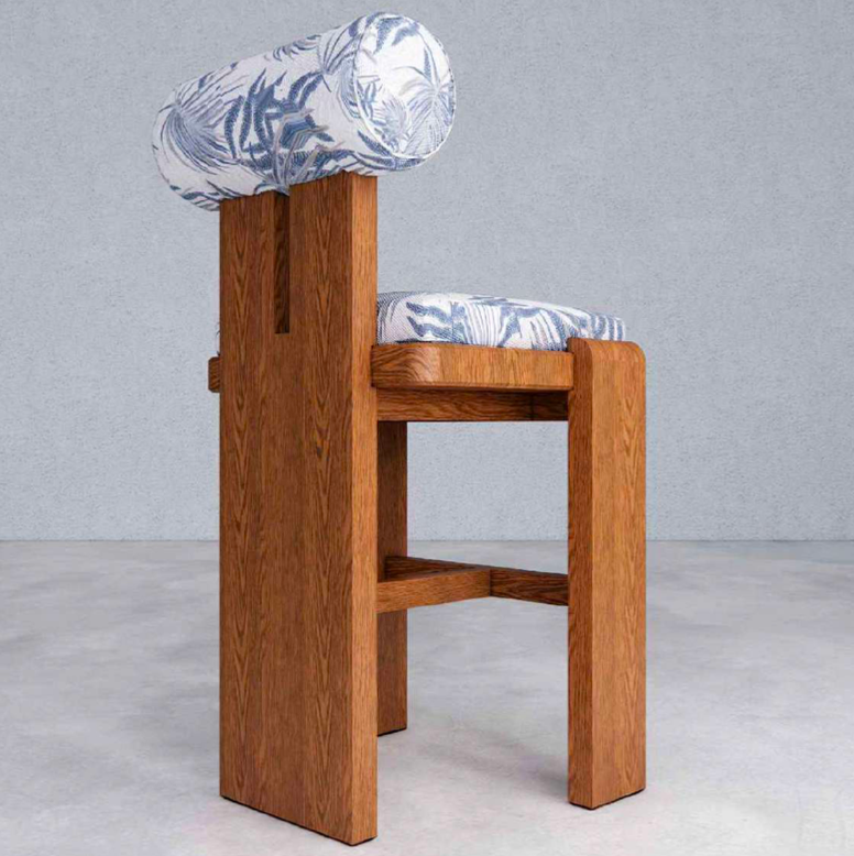 "TROPIKA" Wooden Accent Chair