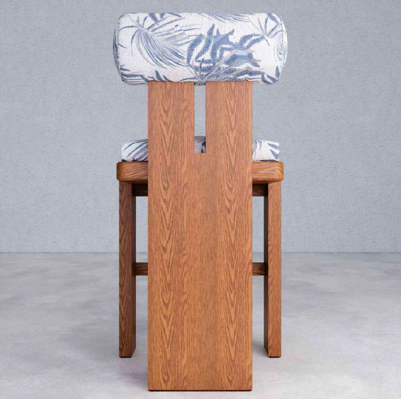 "TROPIKA" Wooden Accent Chair