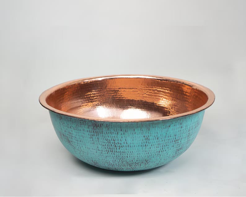 “AURUM” Farmhouse Copper Basin